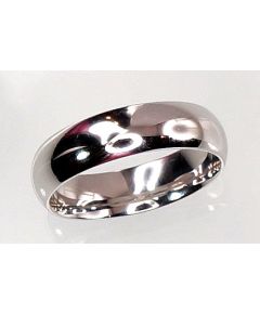 Серебряное обручальное кольцо #2100710(PRh-Gr), Серебро	925°, родий (покрытие), Размер: 20.5, 4.4 гр.