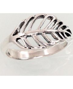 Серебряное кольцо #2101380(POX-BK), Серебро	925°, оксид (покрытие), Размер: 15.5, 2.7 гр.