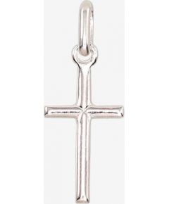 Серебряный кулон-крестик #2301297, Серебро	925°, 0.3 гр.
