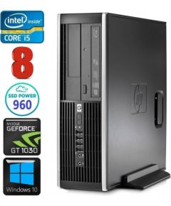 HP 8100 Elite SFF i5-750 8GB 960SSD GT1030 2GB DVD WIN10