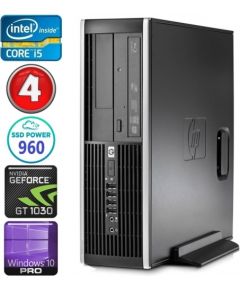 HP 8100 Elite SFF i5-750 4GB 960SSD GT1030 2GB DVD WIN10Pro