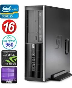 HP 8100 Elite SFF i5-750 16GB 960SSD GT1030 2GB DVD WIN10Pro