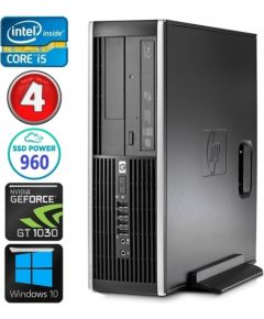 HP 8100 Elite SFF i5-750 4GB 960SSD GT1030 2GB DVD WIN10