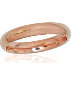 Золотое обручальное кольцо #1100725(AU-R) (Comfort fit, Толщина кольца 3.5mm), Красное золото	585°, Размер: 21, 4.49 гр.