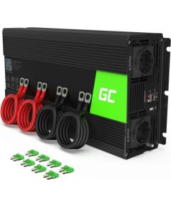 Green Cell INV15 power adapter/inverter Auto 3000 W Black