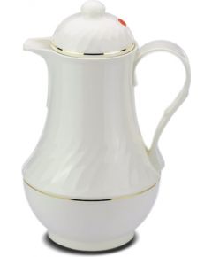 Eldom Thermos jug ROTPUNKT type 230 with glass insert COLOR CREM