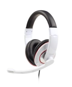 HEADSET STEREO WHITE/MHS-001-GW GEMBIRD