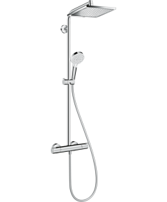 Hansgrohe Crometta E Showerpipe 240 1jet dušas sistēma ar termostatu