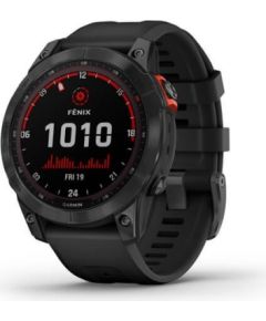 Garmin fenix 7 Solar, Slate Gray w/Black Band, EMEA/AUS/AFR/S.AM