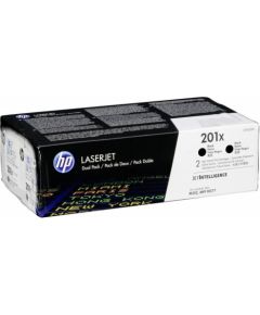 HP toner cartridge twin pack black (CF400XD, 201X)