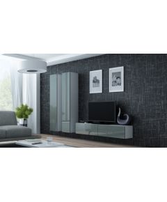 Cama Meble Cama Living room cabinet set VIGO 9 white/grey gloss