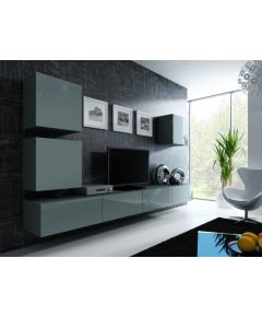 Cama Meble Cama Living room cabinet set VIGO 22 grey/grey gloss