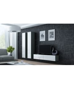 Cama Meble Cama Living room cabinet set VIGO 9 grey/white gloss