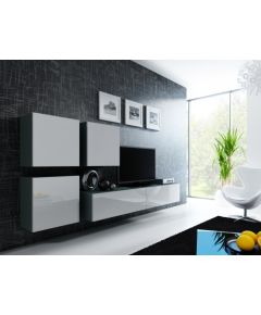 Cama Meble Cama Living room cabinet set VIGO 23 grey/white gloss
