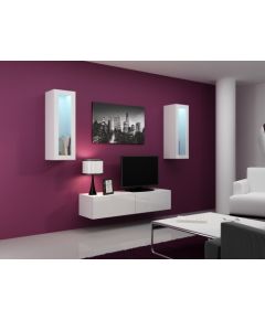 Cama Meble Cama Living room cabinet set VIGO 8 white/white gloss