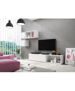 Cama Meble Cama living room furniture set ROCO 5 (RO1+2xRO4+2xRO5) white/white/white