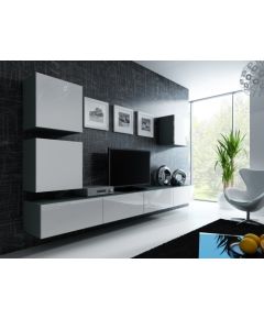 Cama Meble Cama Living room cabinet set VIGO 22 grey/white gloss