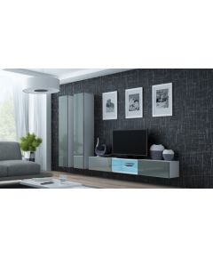 Cama Meble Cama Living room cabinet set VIGO 19 white/grey gloss