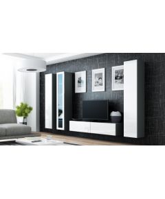 Cama Meble Cama Living room cabinet set VIGO 15 grey/white gloss