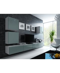 Cama Meble Cama Living room cabinet set VIGO 22 white/grey gloss