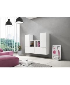 Cama Meble Cama living room furniture set ROCO 18 (4xRO3 + 2xRO6) white/white/white
