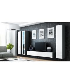 Cama Meble Cama Living room cabinet set VIGO 2 grey/white gloss