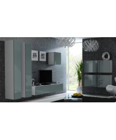 Cama Meble Cama Living room cabinet set VIGO 24 white/grey gloss