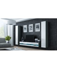 Cama Meble Cama Living room cabinet set VIGO NEW 4 grey/white gloss