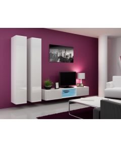 Cama Meble Cama Living room cabinet set VIGO 19 white/white gloss
