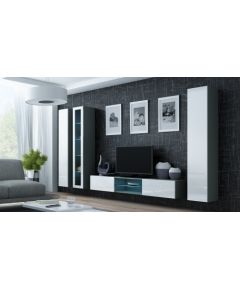 Cama Meble Cama Living room cabinet set VIGO 17 grey/white gloss