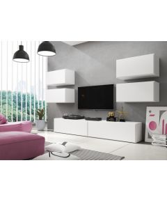 Cama Meble Cama living room furniture set ROCO 2 (2xRO1 + 4xRO3) white/white/white