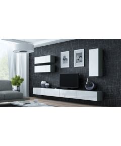 Cama Meble Cama Living room cabinet set VIGO 13 grey/white gloss