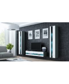 Cama Meble Cama Living room cabinet set VIGO NEW 12 grey/white gloss