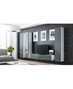 Cama Meble Cama Living room cabinet set VIGO 14 white/grey gloss