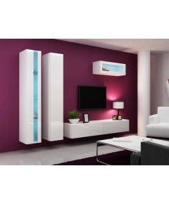 Cama Meble Cama Living room cabinet set VIGO NEW 2 white/white gloss