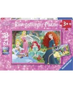 RAVENSBURGER puzle Disney Princess 2x12p, 7620