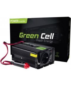 Green Cell 150W 12V DC/AC uz 230V pārveidotājs - auto invertors GreenCell ar USB