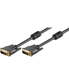 Goobay DVI-D Full HD кабель Double Link, 2,0 м позолоченный