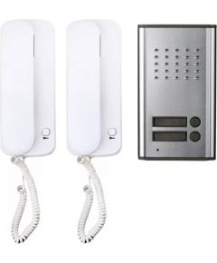 Комплект аудиодомофона, с 2 телефонами, H1086, EMOS