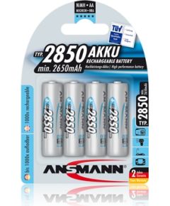 Akumulators R6 (AA) 1.2V 2850mAh Ni-Mh ANSMANN (4 gab.iepakojums)