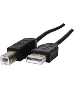 Goobay Kabelis USB2.0 AM - USB BM spraudņi  5m melns