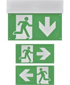 LED EXIT sign LED 230V AC 3W 30lm 3h., MT, EMOS