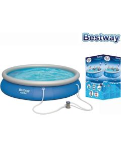 Bestway Fast Set baseina komplekts 457 x 84 cm apaļš