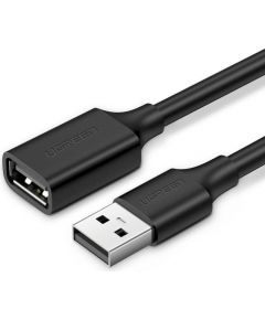 USB 2.0 extension cable UGREEN US103, 1m (black)