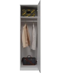 Top E Shop Topeshop SD-50 BIEL KPL bedroom wardrobe/closet 5 shelves 1 door(s) White