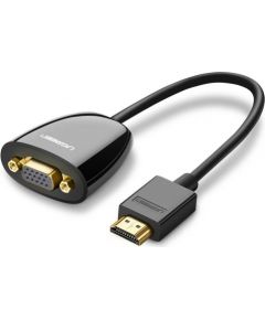 UGREEN MM105 HDMI to VGA Adapter, No Audio (Black)