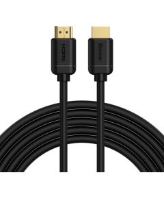 Baseus 2x HDMI 2.0 4K 30Hz Cable, 3D, HDR, 18Gbps, 5m (black)