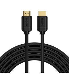 Baseus 2x HDMI 2.0 4K 30Hz Cable, 3D, HDR, 18Gbps, 5m (black)