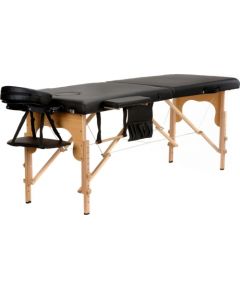 Bodyfit galds, 2 sekciju koka masāžas gulta