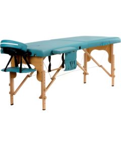 Bodyfit Stół, łóżko do masażu 2 segmentowe pistacjowe